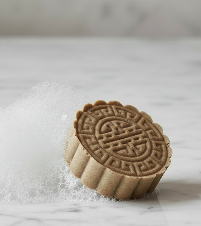 Vintage Books Tallow and clay shampoo bar