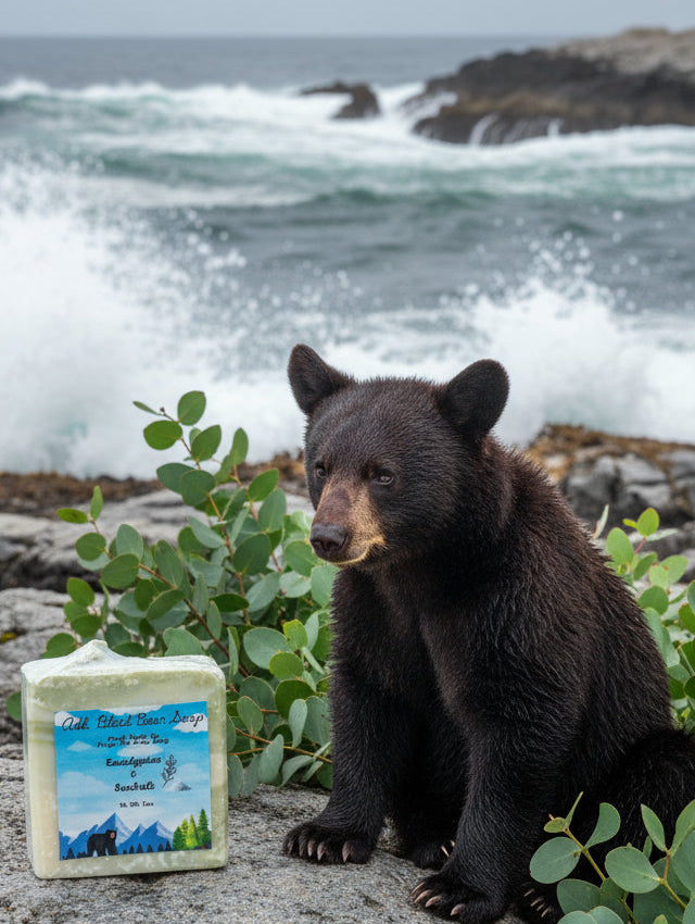 Adirondack Black Bear soap Eucalyptus and Sea Salt
