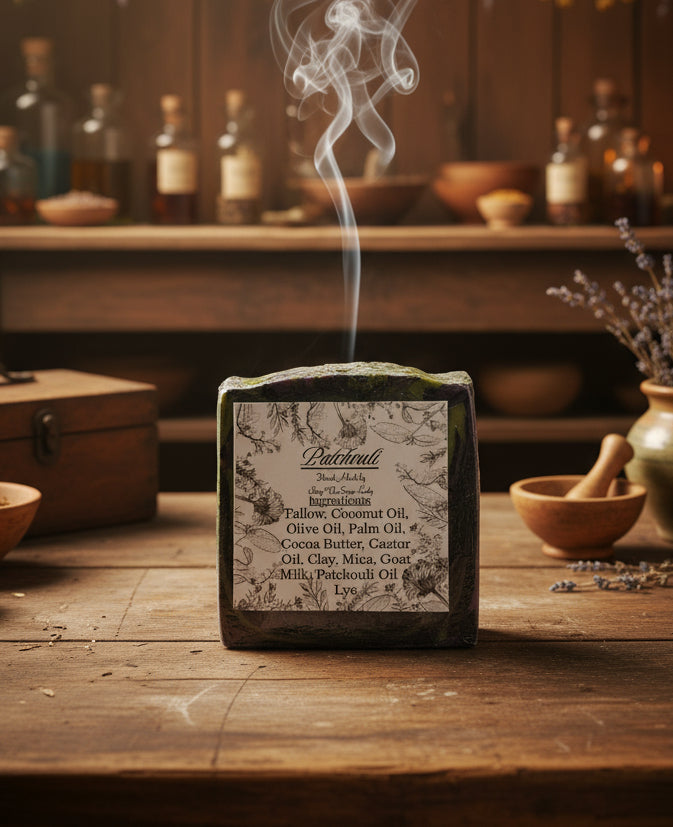 Patchouli Goat Milk & Tallow Soap