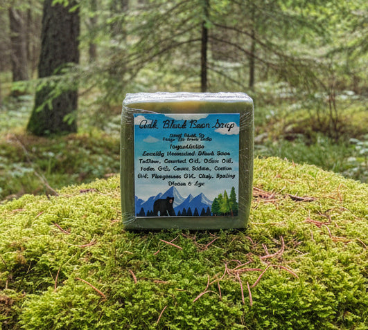 Adk Black Bear Soap. Evergreen Forest
