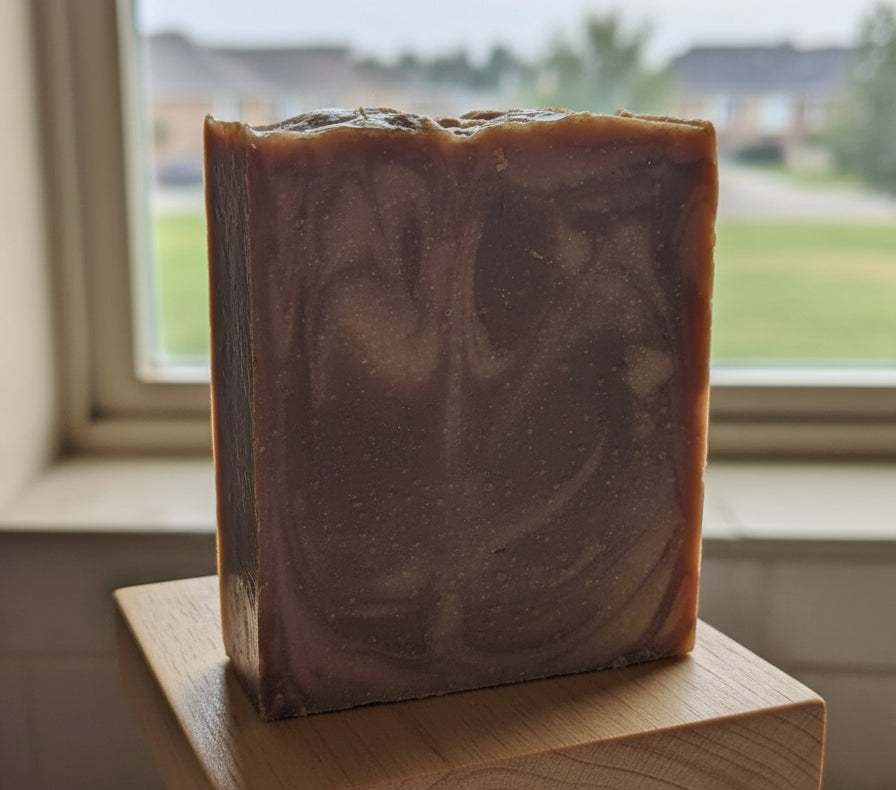 Adk Black Bear Soap Smokey Bourbon with Pumice