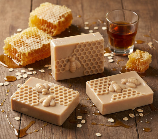 Honey and Oatmeal Soap HONEY BOURBON AMD OATS