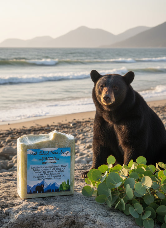 Adirondack Black Bear soap Eucalyptus and Sea Salt