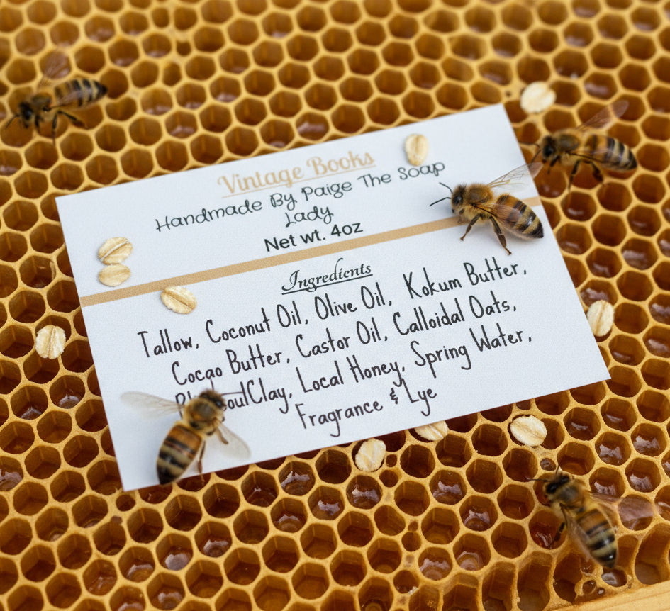 Honey and Oatmeal Soap VINTAGE BOOKS