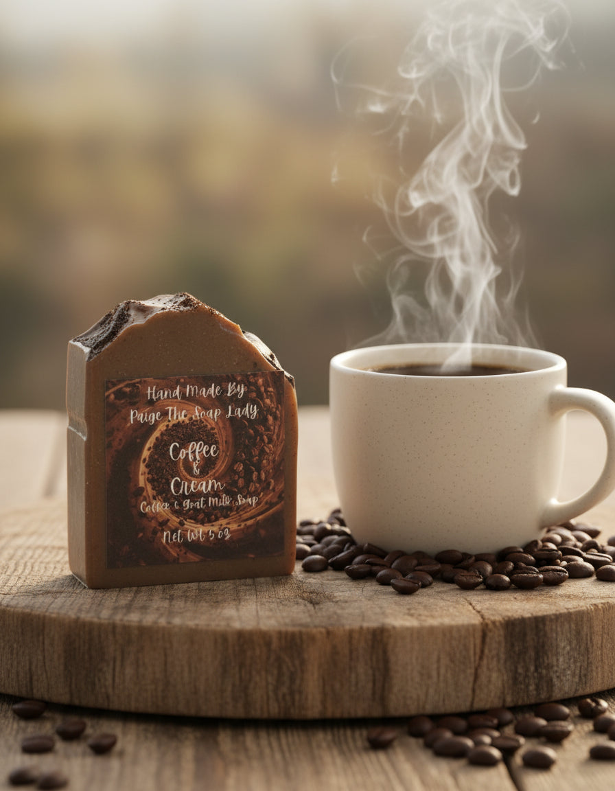 Coffee & Cream Goat Milk and Tallow Soap