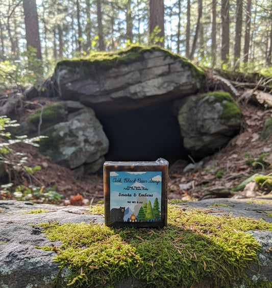 Adirondack Black Bear Soap - Smoke & Embers