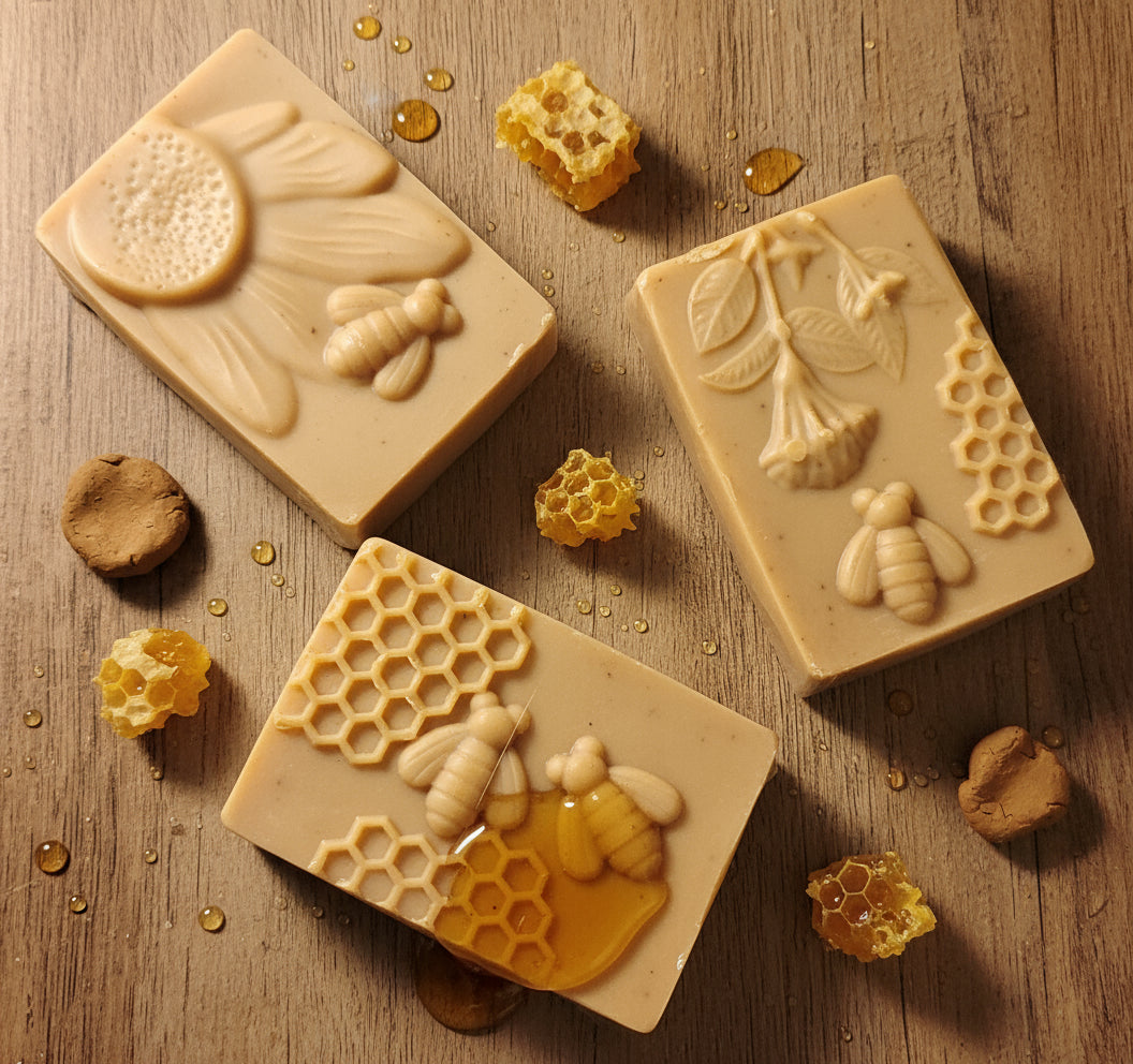 Honey and Clay Soap.    HONEY CARDAMOM CHAI